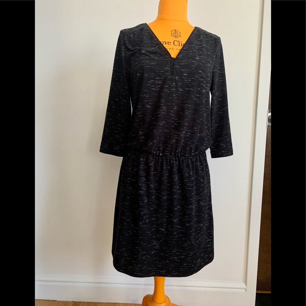 𝅺Banana Republic Factory black dress sz M